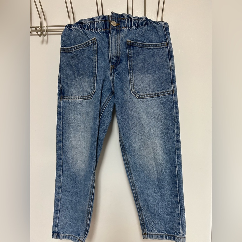 Zara paper bag jeans